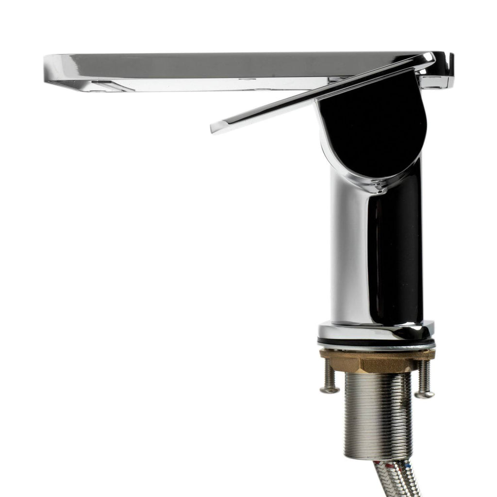 Brushed Nickel Single-Lever Bathroom Faucet W336655