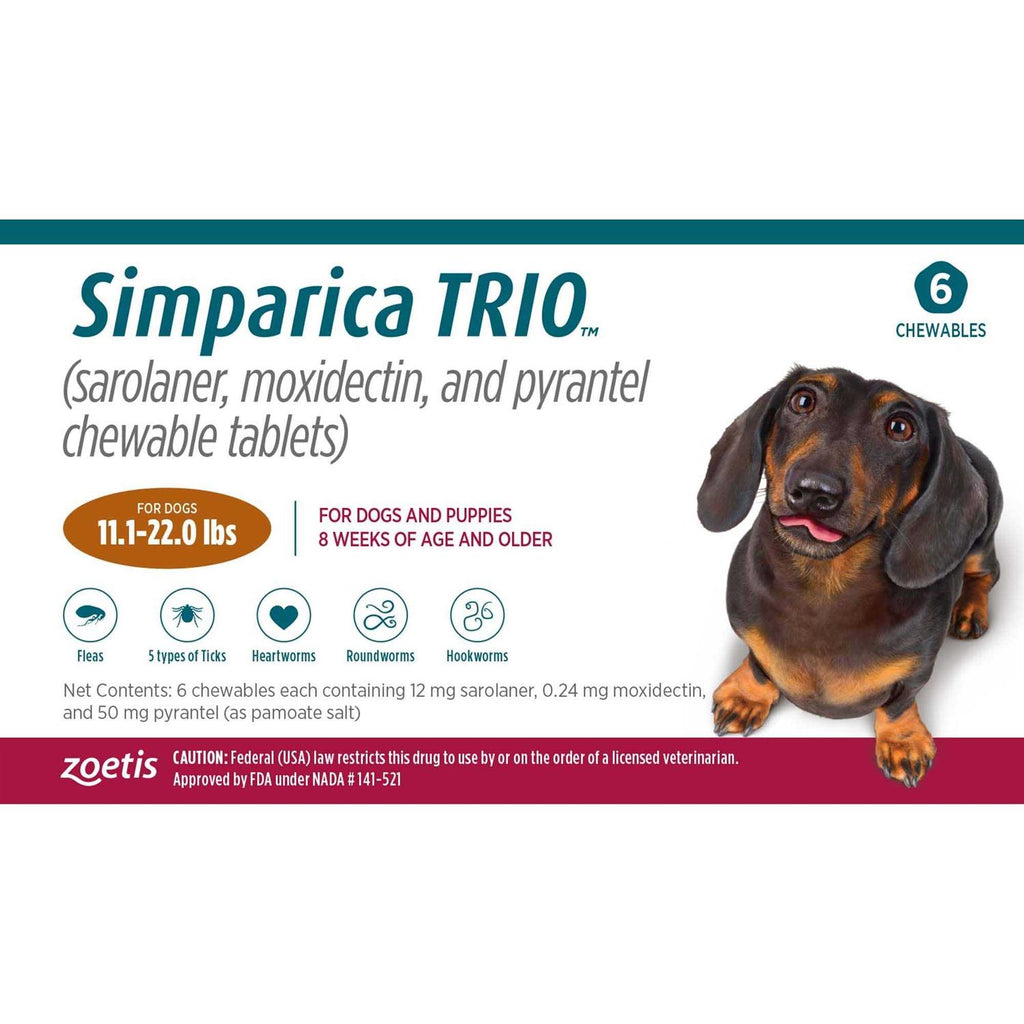 Simparica Trio Dogs E82737