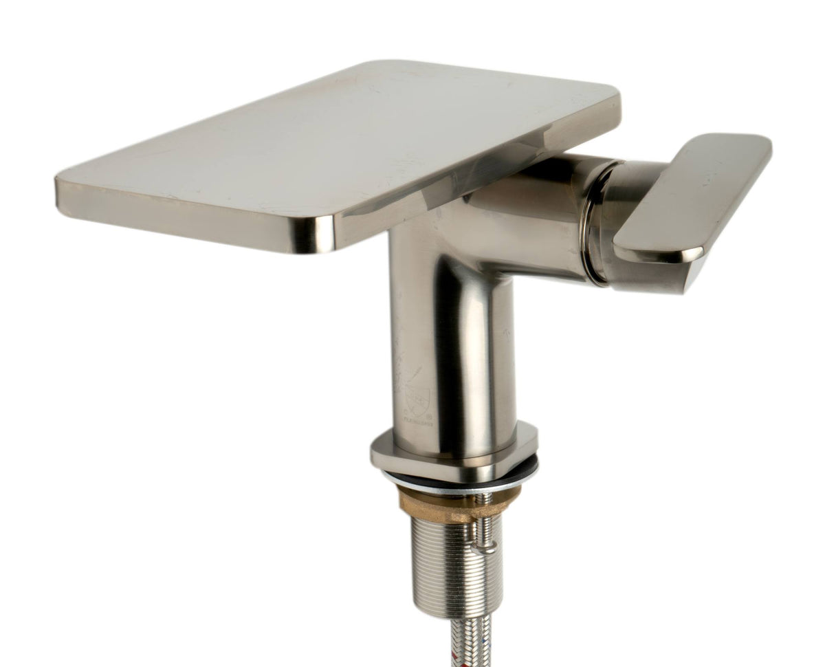 Brushed Nickel Single-Lever Bathroom Faucet W336655